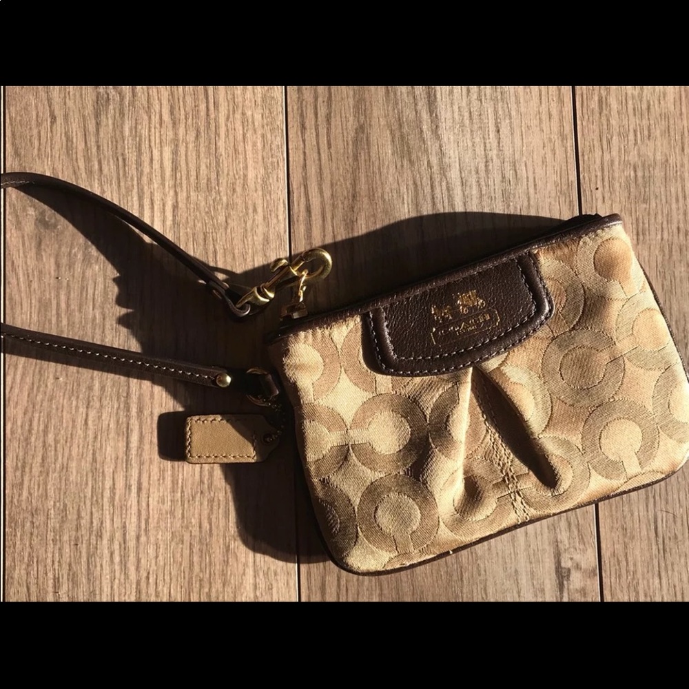Never used Coach Wristlet